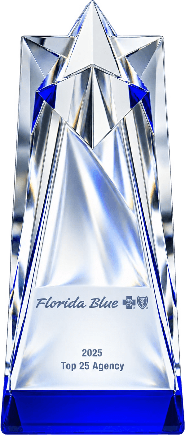 Florida Blue 2025 Top 25 Agency award